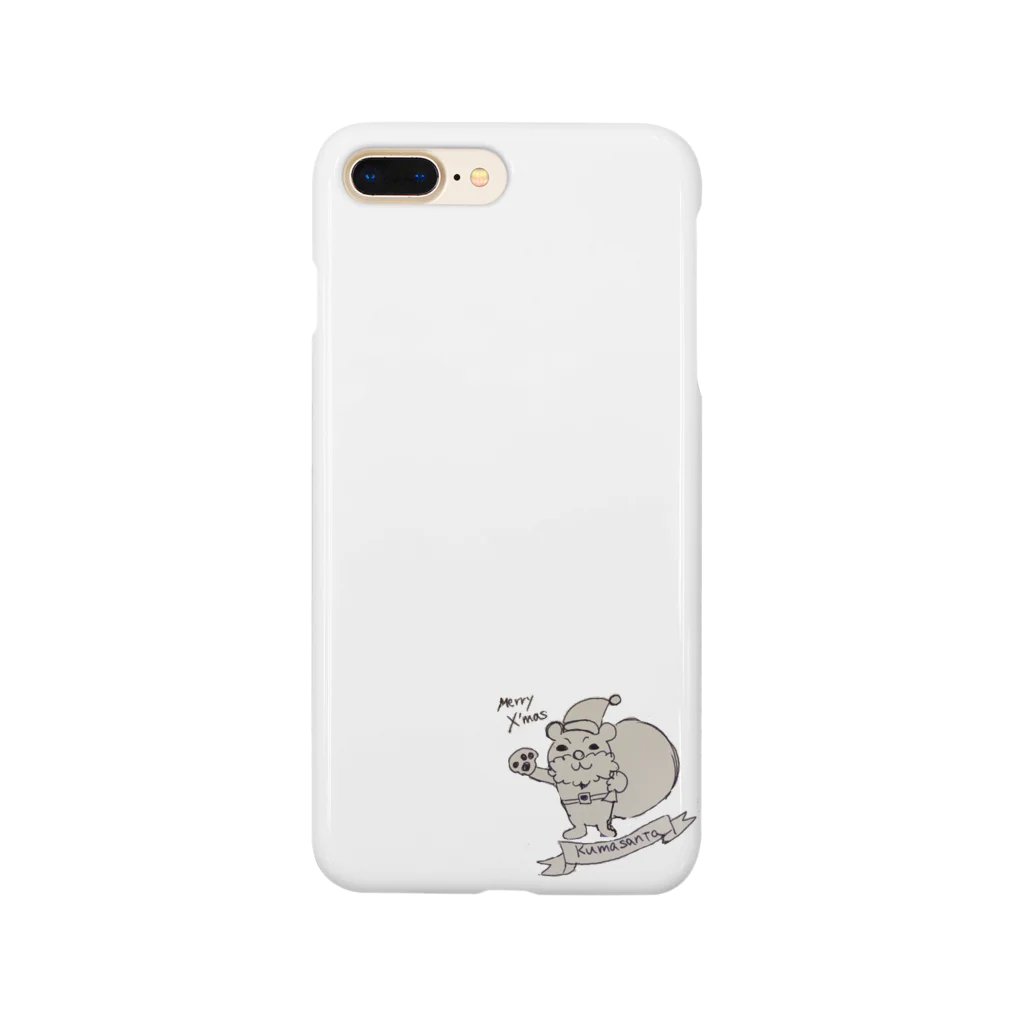 maruch_のXmas bear Smartphone Case