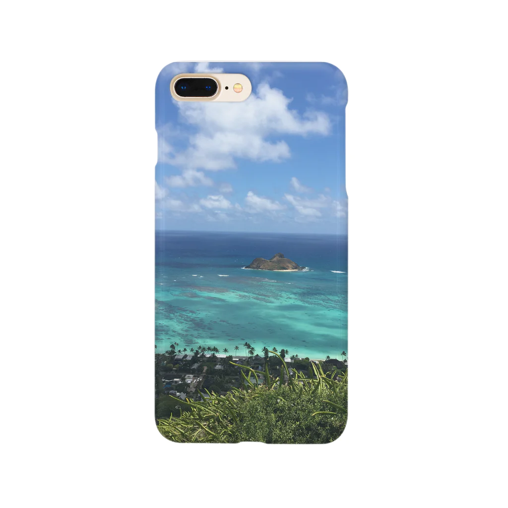 NATSUKO-SHOPのハワイ　カイルアの絶景 Smartphone Case