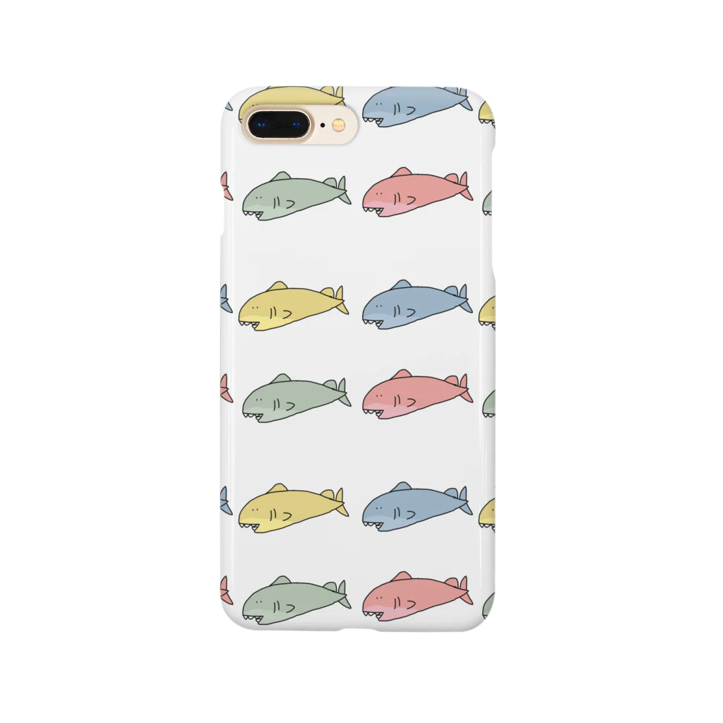 おちおちおのサメち　COLORFUL Smartphone Case