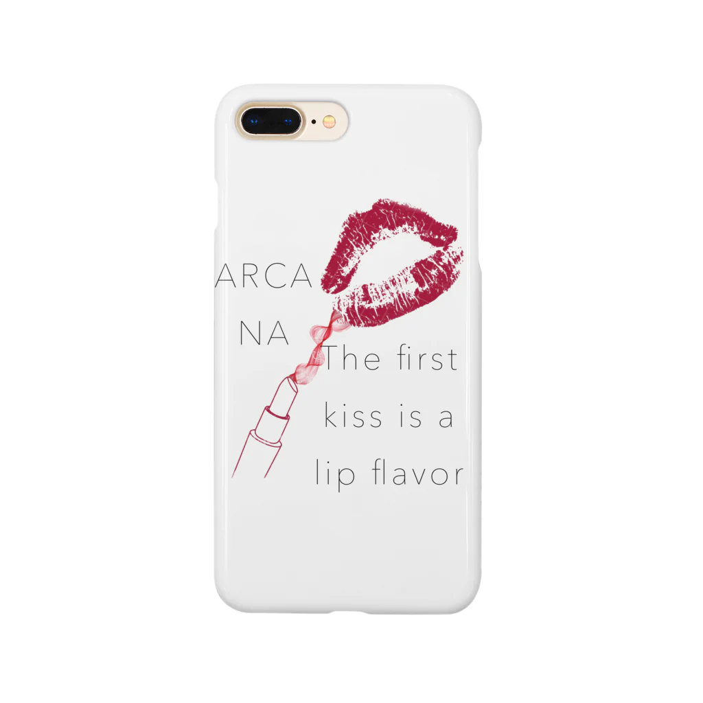 ARCANA のファーストキスはリップ味 Smartphone Case