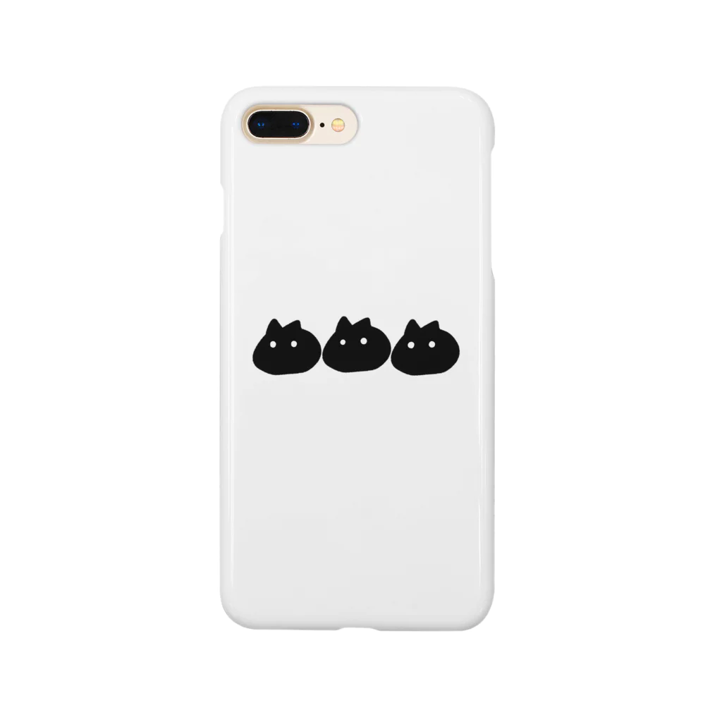 みず屋のさんびきのくろねこ Smartphone Case