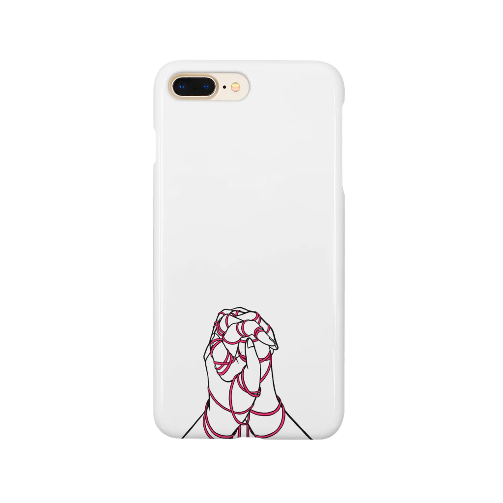 87の赤い糸 Smartphone Case