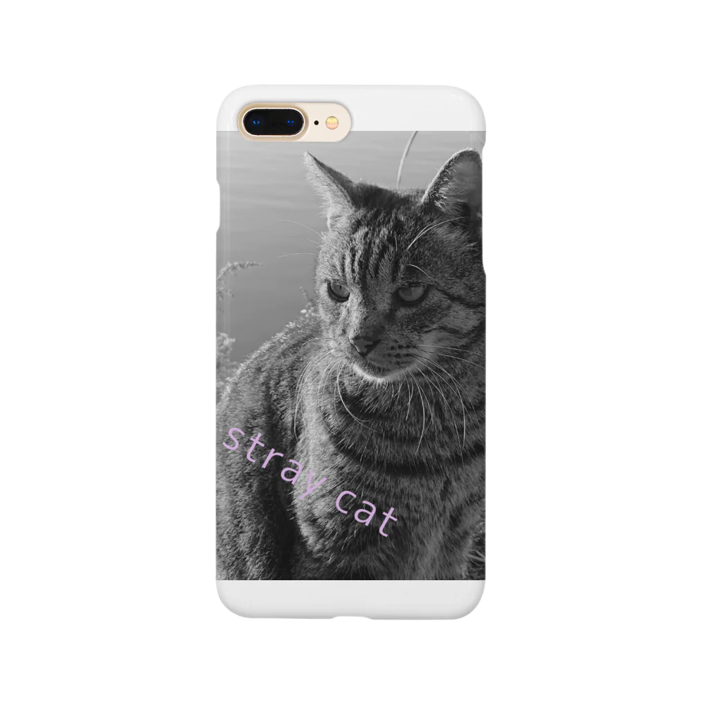 pula coffeeのstray cat Smartphone Case