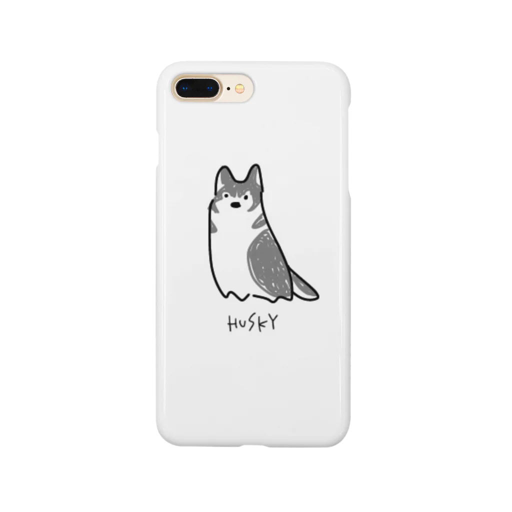 つるイズムのHUSKY Smartphone Case