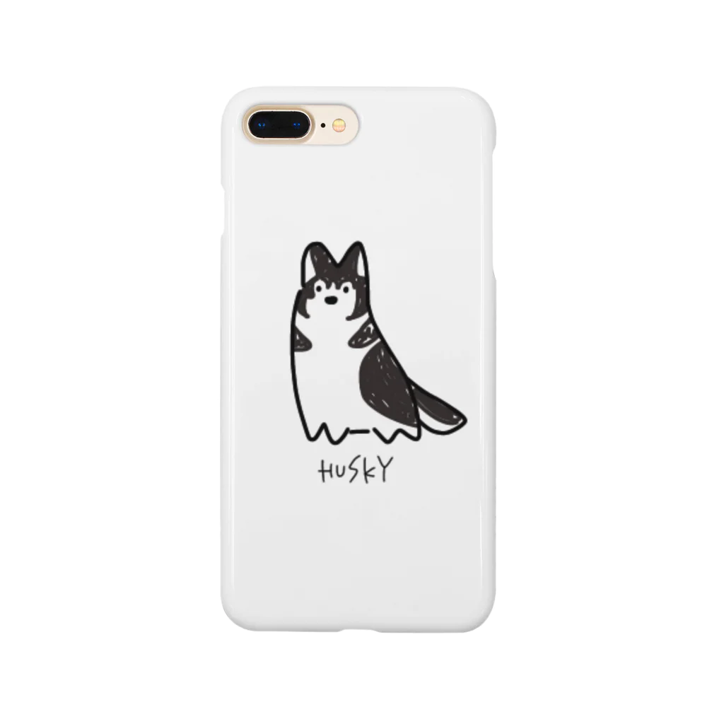 つるイズムのHUSKY スマホケース