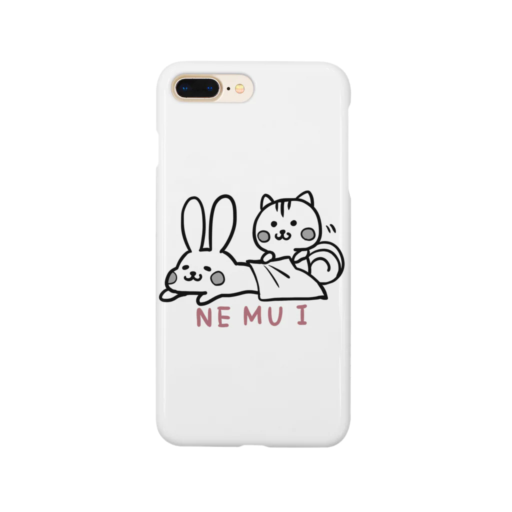 やっくものねむいうさぎ Smartphone Case