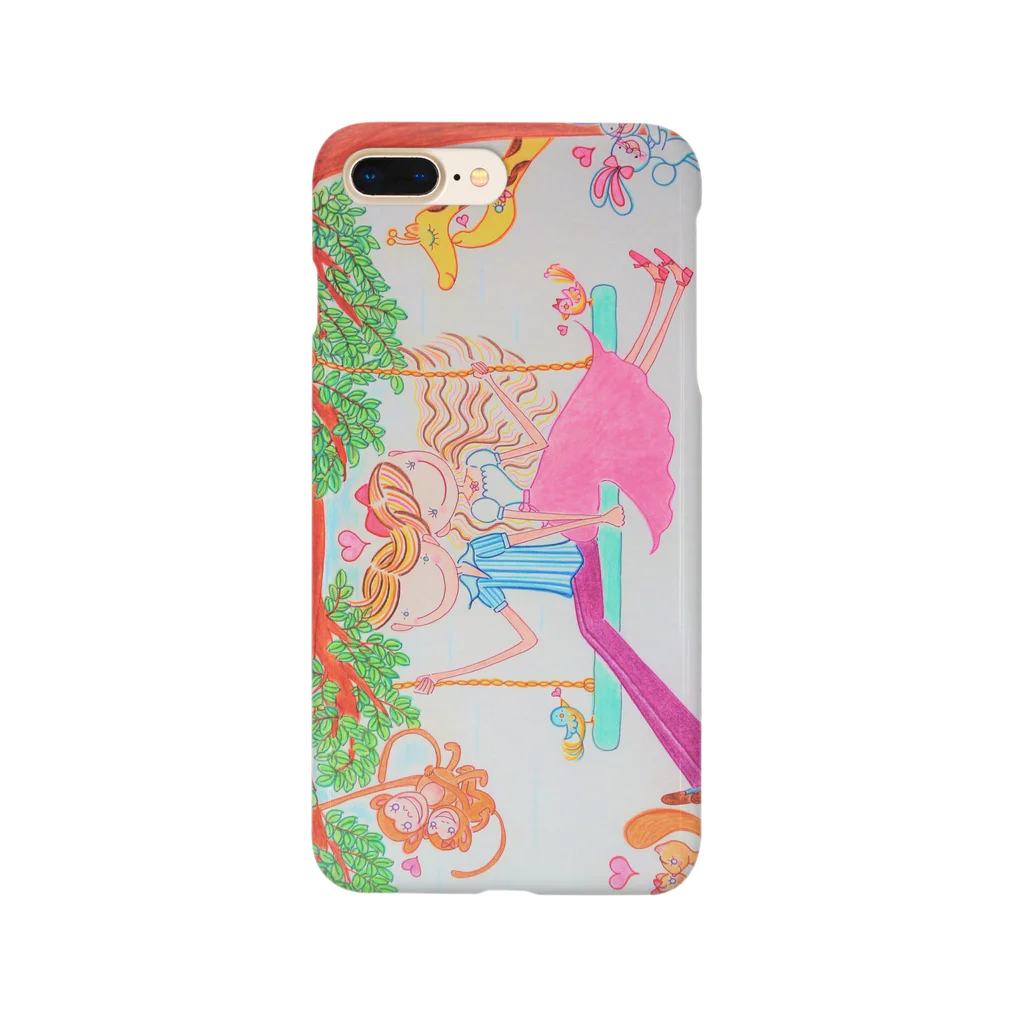 merryG    のハッピー♡ブランコ🧡HAPPY ＆ Rich Smartphone Case