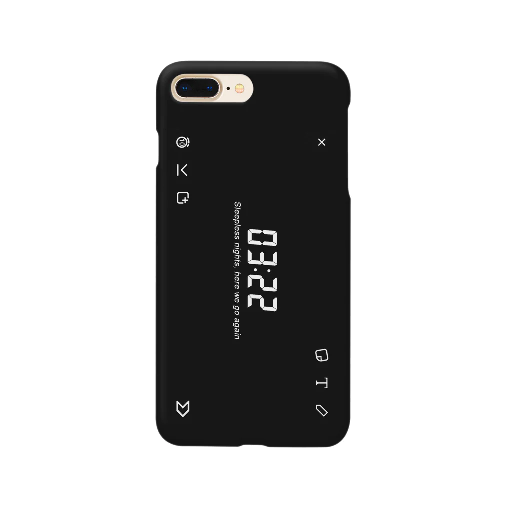 OVERTHINKINGのSLEEPLESS NIGHT Smartphone Case