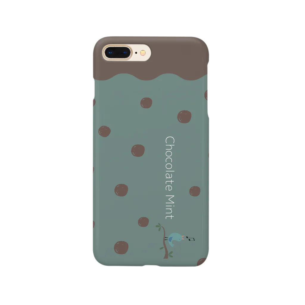 Teddy.のchoco-mint Smartphone Case