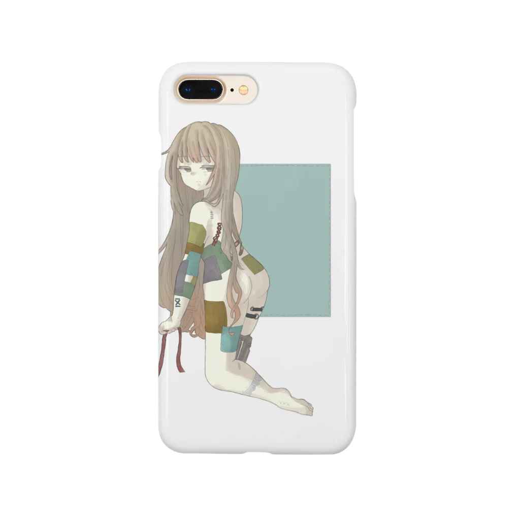 留年の継ぎ接ぎ少女 Smartphone Case