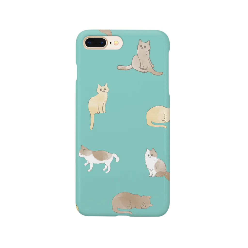 mayuのねこだらけミント Smartphone Case