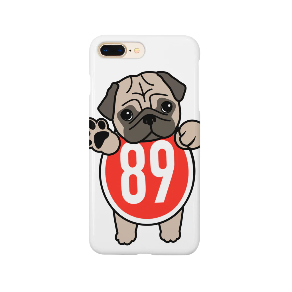 パグ PUG ぱぐ  OHMAI GALLERYのパグ-ぱぐ-PUG-パーグー グッズ スマホケース