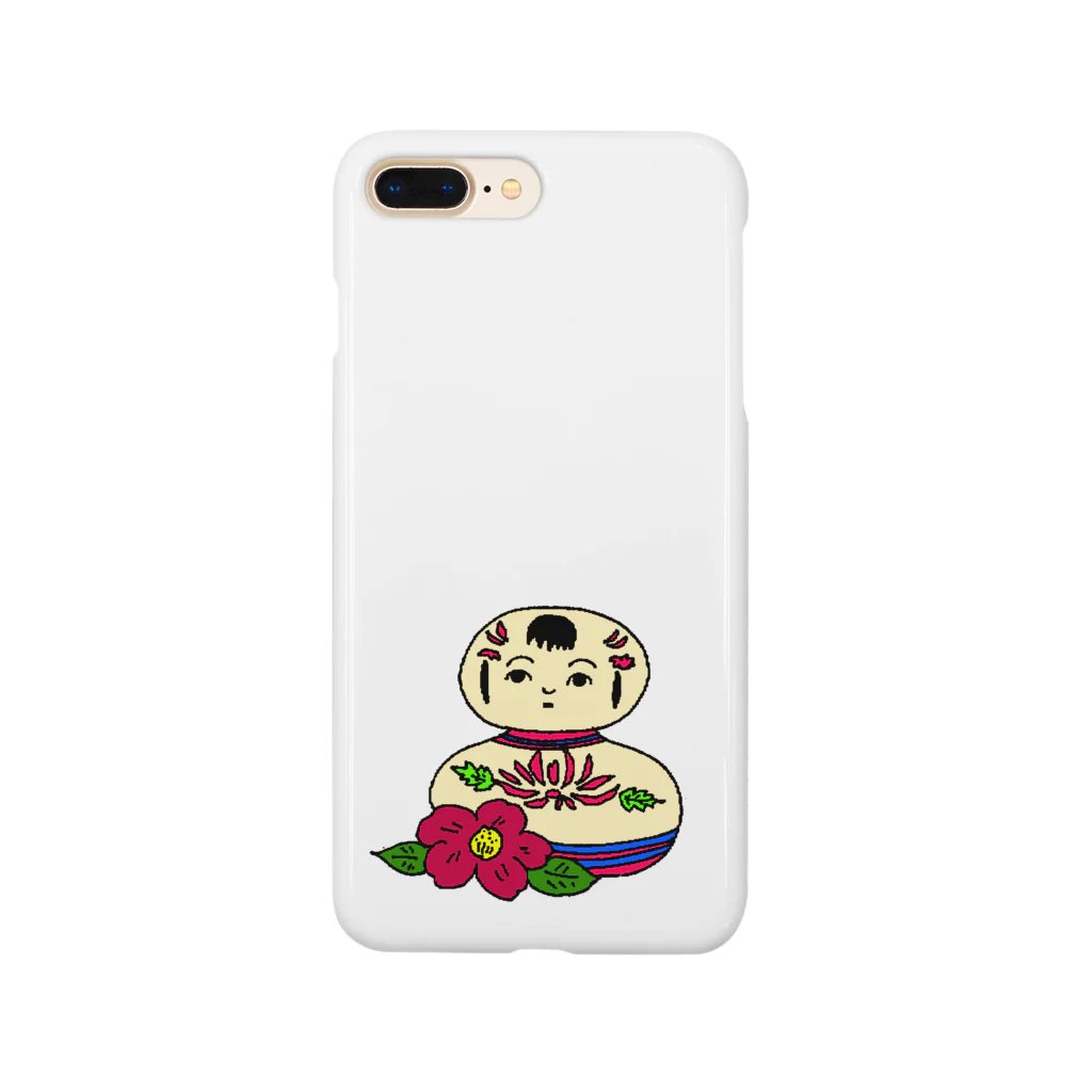 しょうゆごはんのこけし 椿 Smartphone Case