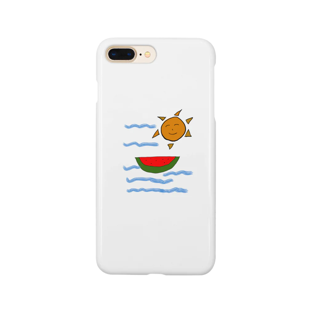 もそっちの太陽とスイカ Smartphone Case