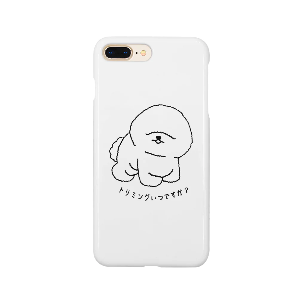 Bichon_clubのもじゃビション@@@ スマホケース