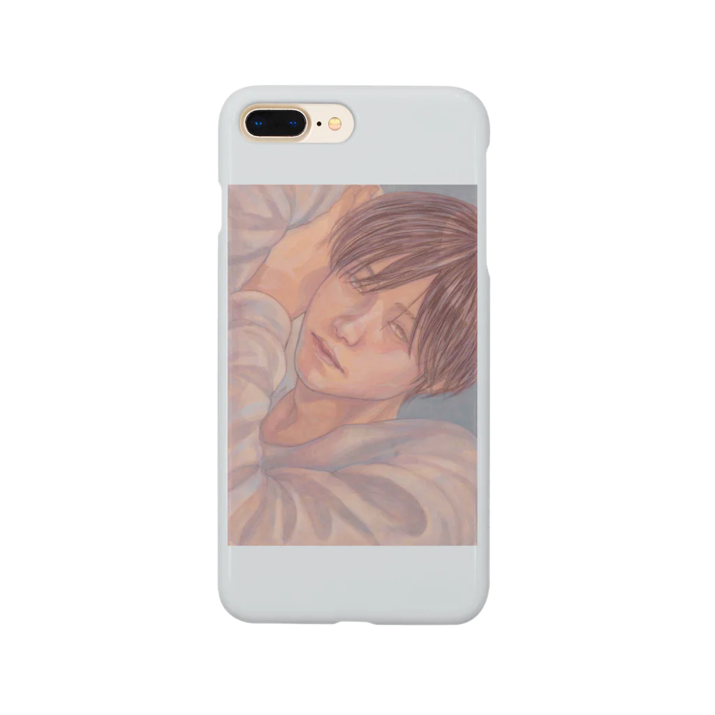 oyの寝てる男の子 Smartphone Case