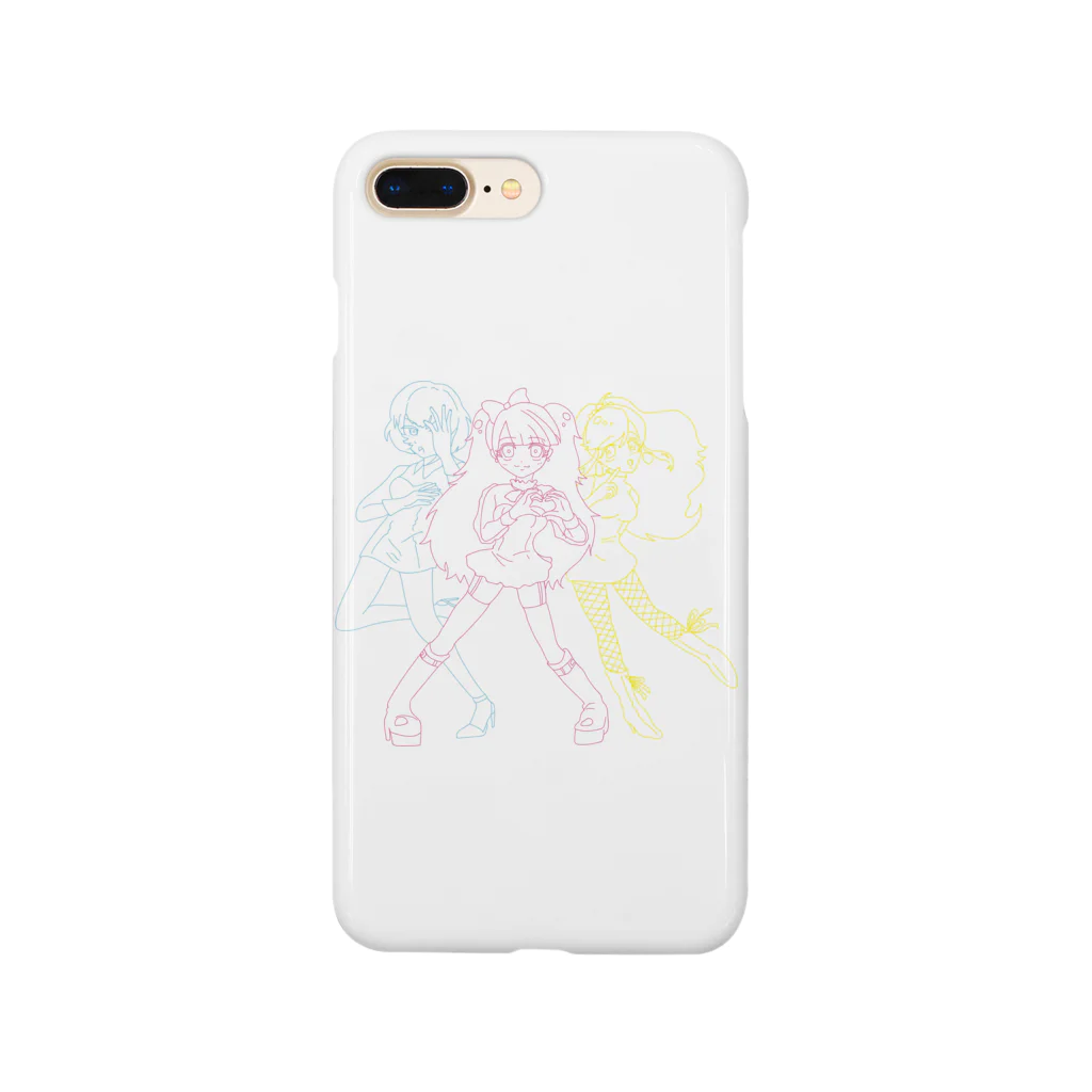 なかなか恋ができない！！！のみんな愛して！！！メンヘラ戦士！！！ Smartphone Case