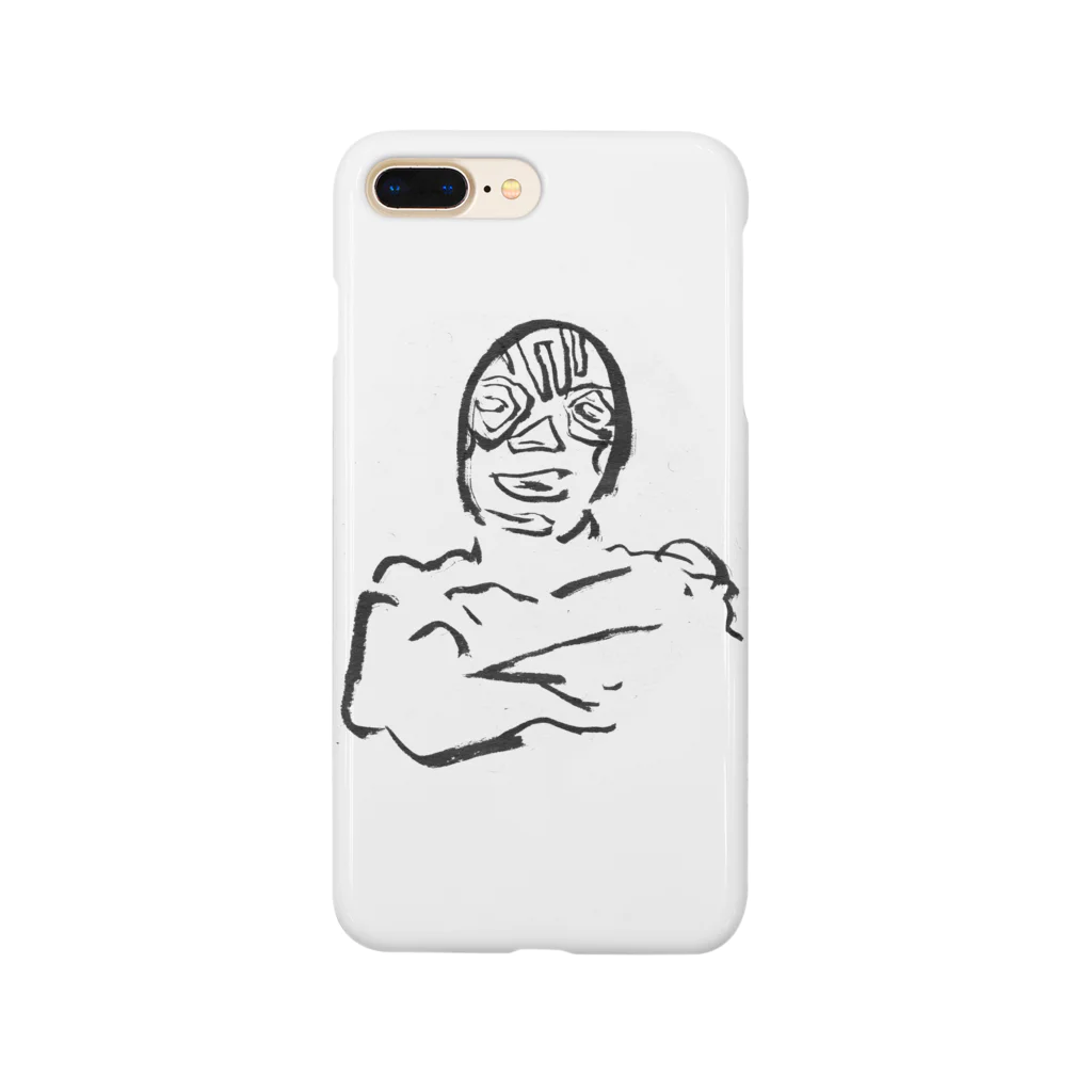 ガイコツギターのムキムキマスクマン Smartphone Case