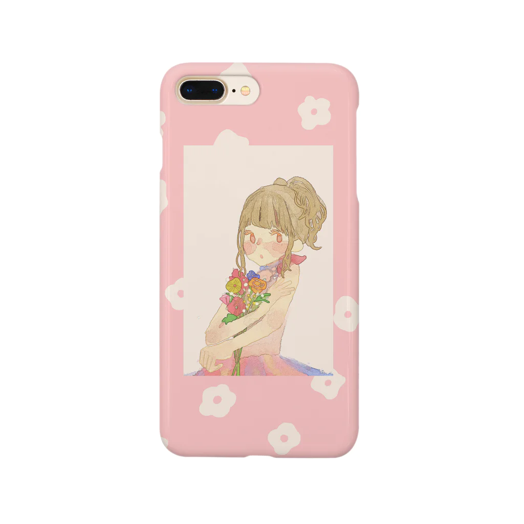 高槻のお花摘み～ポニテピンク～ Smartphone Case