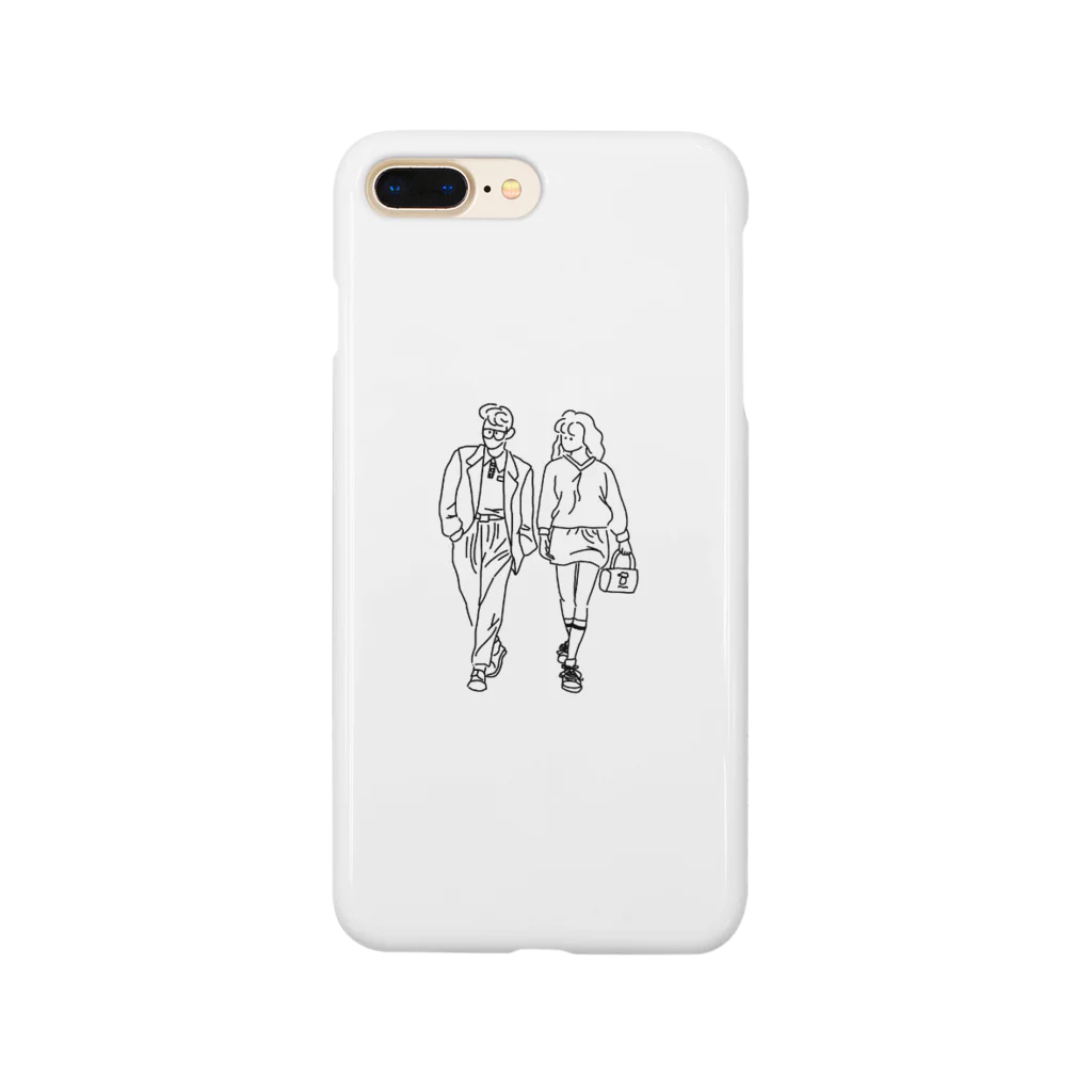 ほうじ茶のレトロガール Smartphone Case