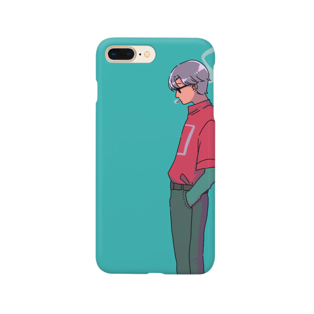 pi_piのタバコさん Smartphone Case