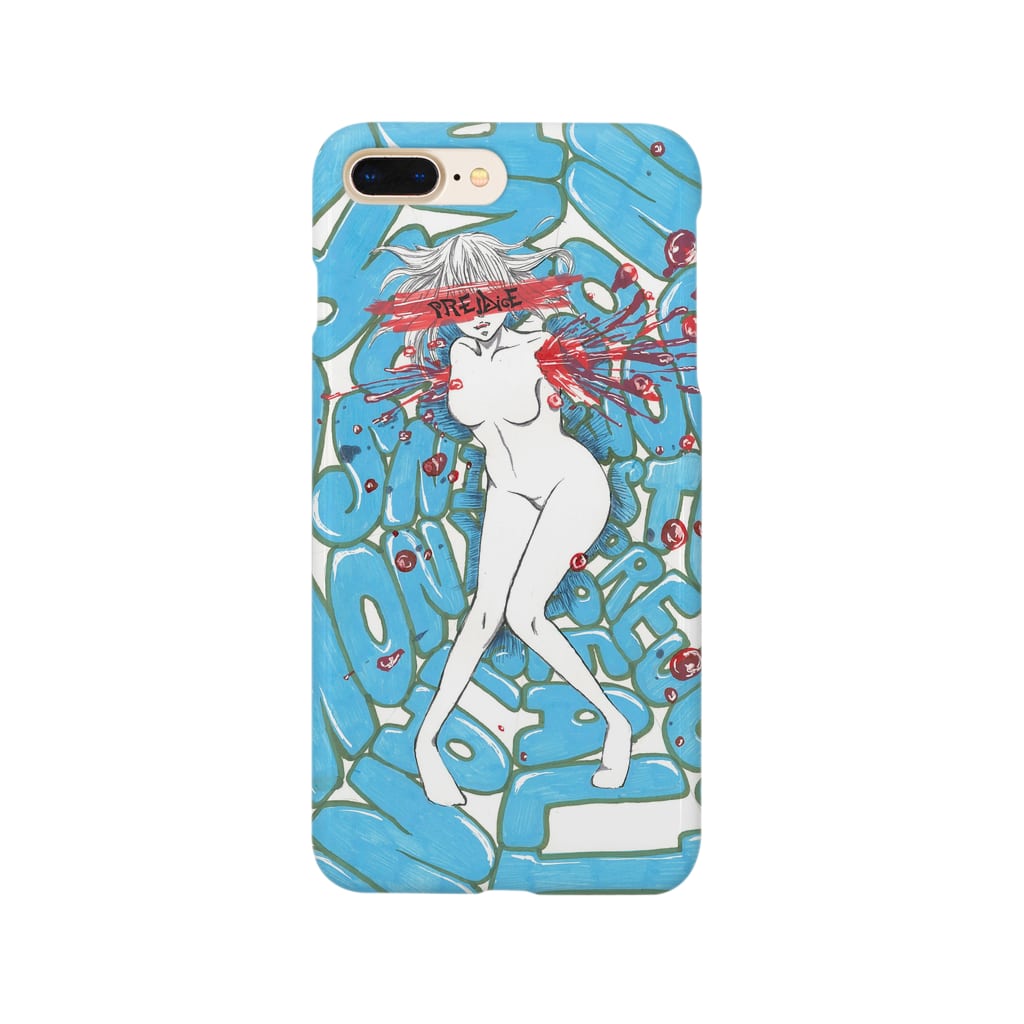 ShabbyPenisのパンク 少女 ケース Smartphone Case