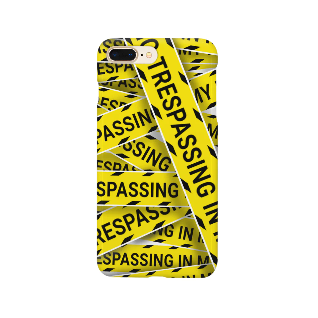 oh!かみさんのTシャツ屋さんのNo Trespassing In My Heart スマホケース