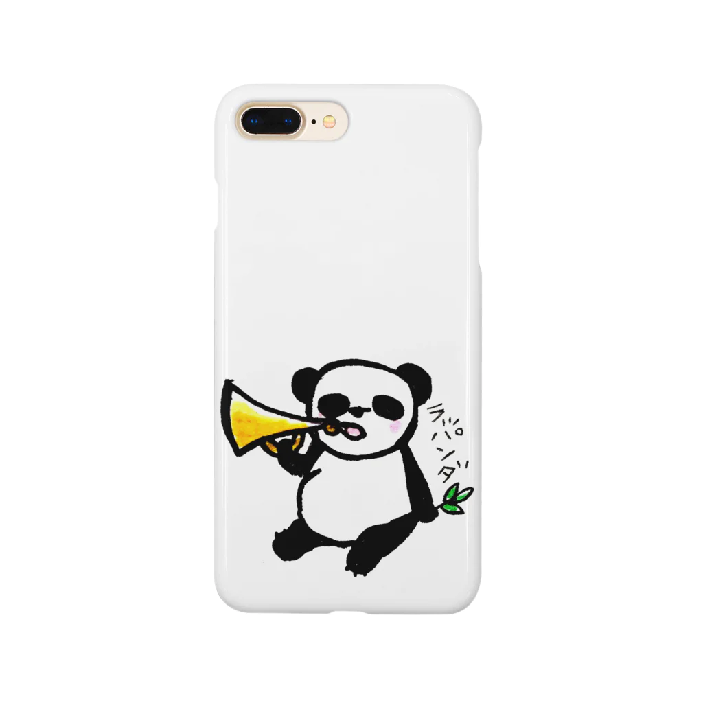 真奈美のしりとり生物ラッパンダ Smartphone Case