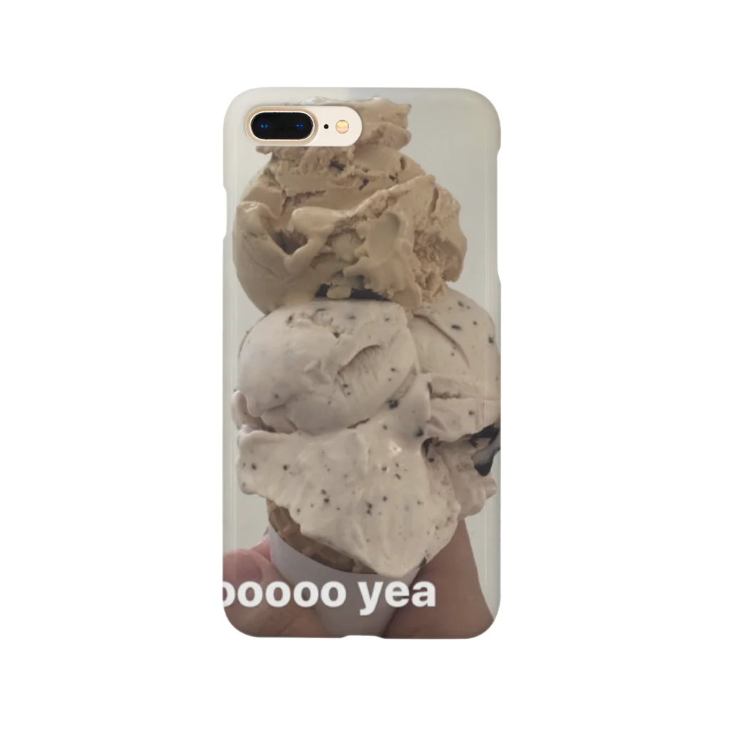 hani_natsukiのice cream Smartphone Case