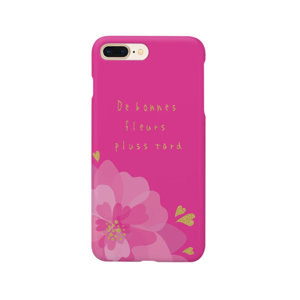 miffuのPink flower Smartphone Case
