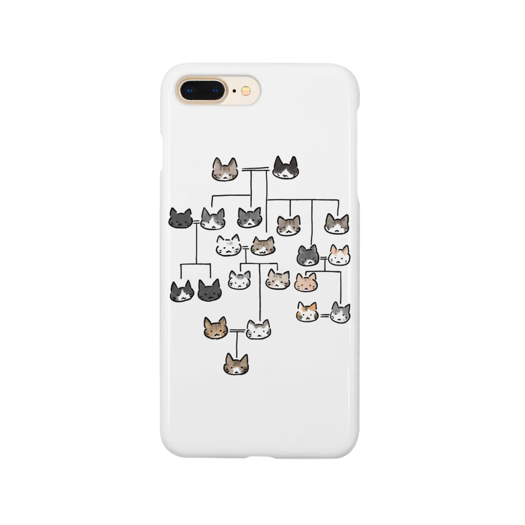 けんち蛍のにゃん系図 Smartphone Case