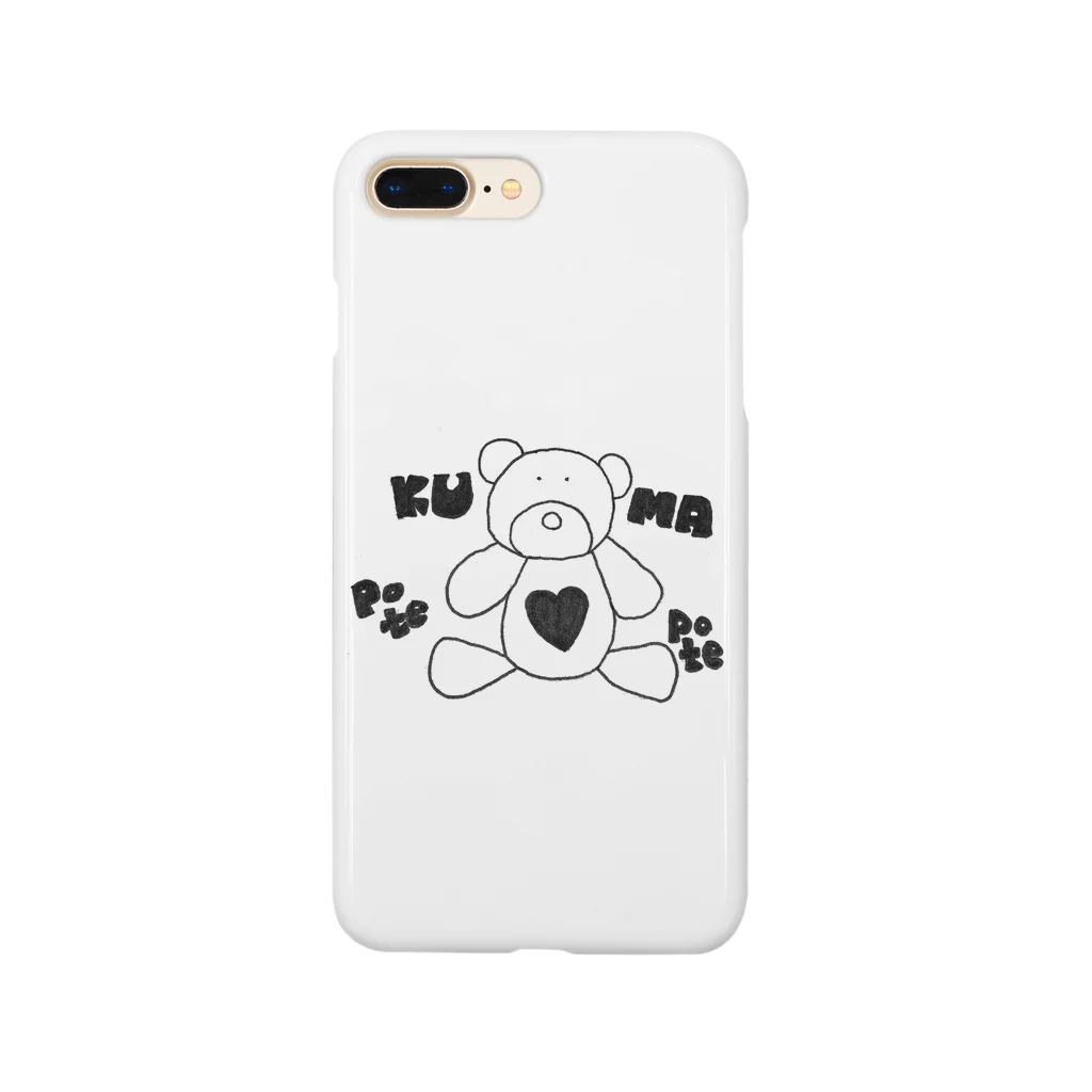 chuncoroのぽてくま Smartphone Case