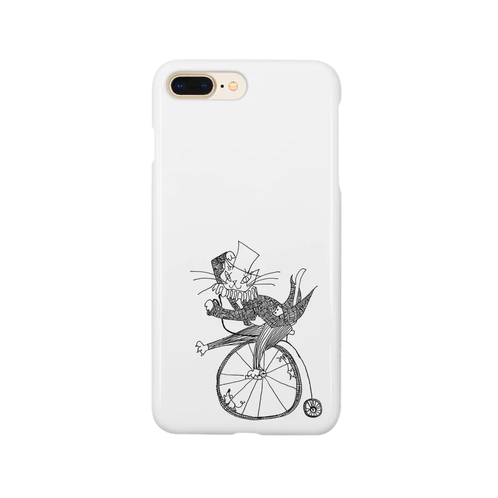 青猫商店の火と水_circuscat Smartphone Case