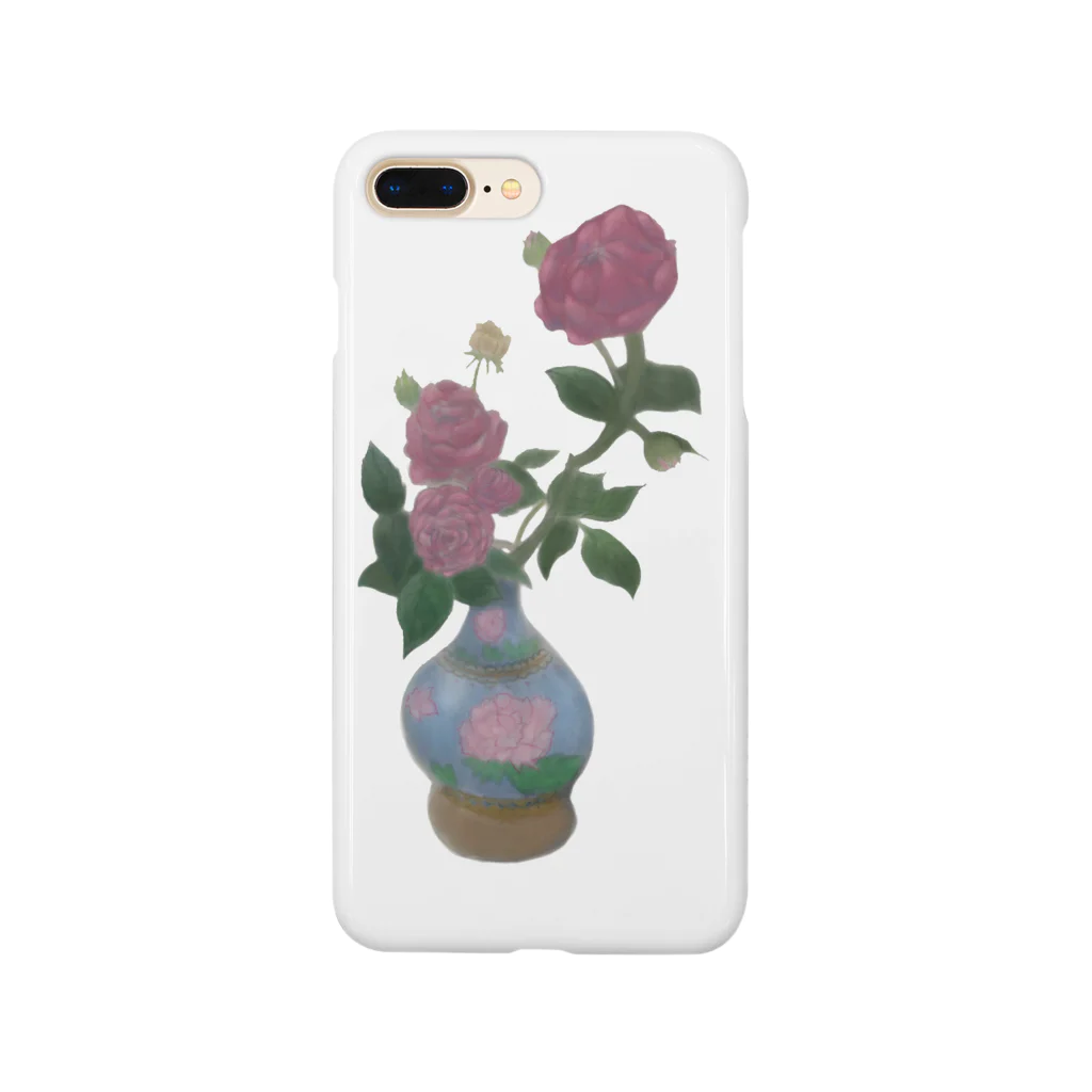 水無月じゅん の薔薇の花 Smartphone Case