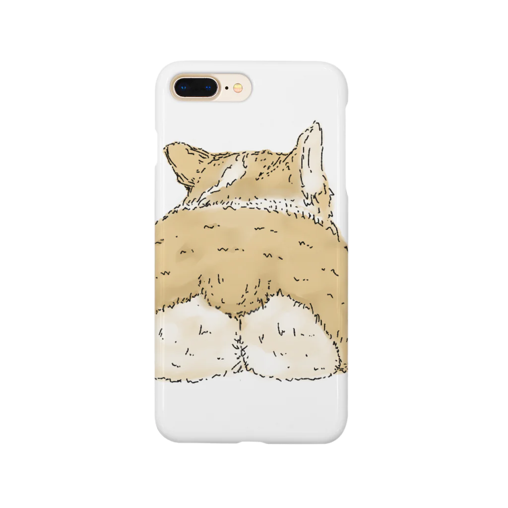 welshnyaのコーギーのおしりがだぁいすき Smartphone Case