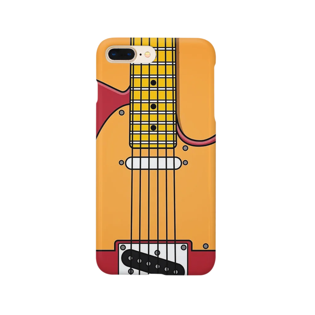 Fenderのテレキャスター　イラスト Smartphone Case