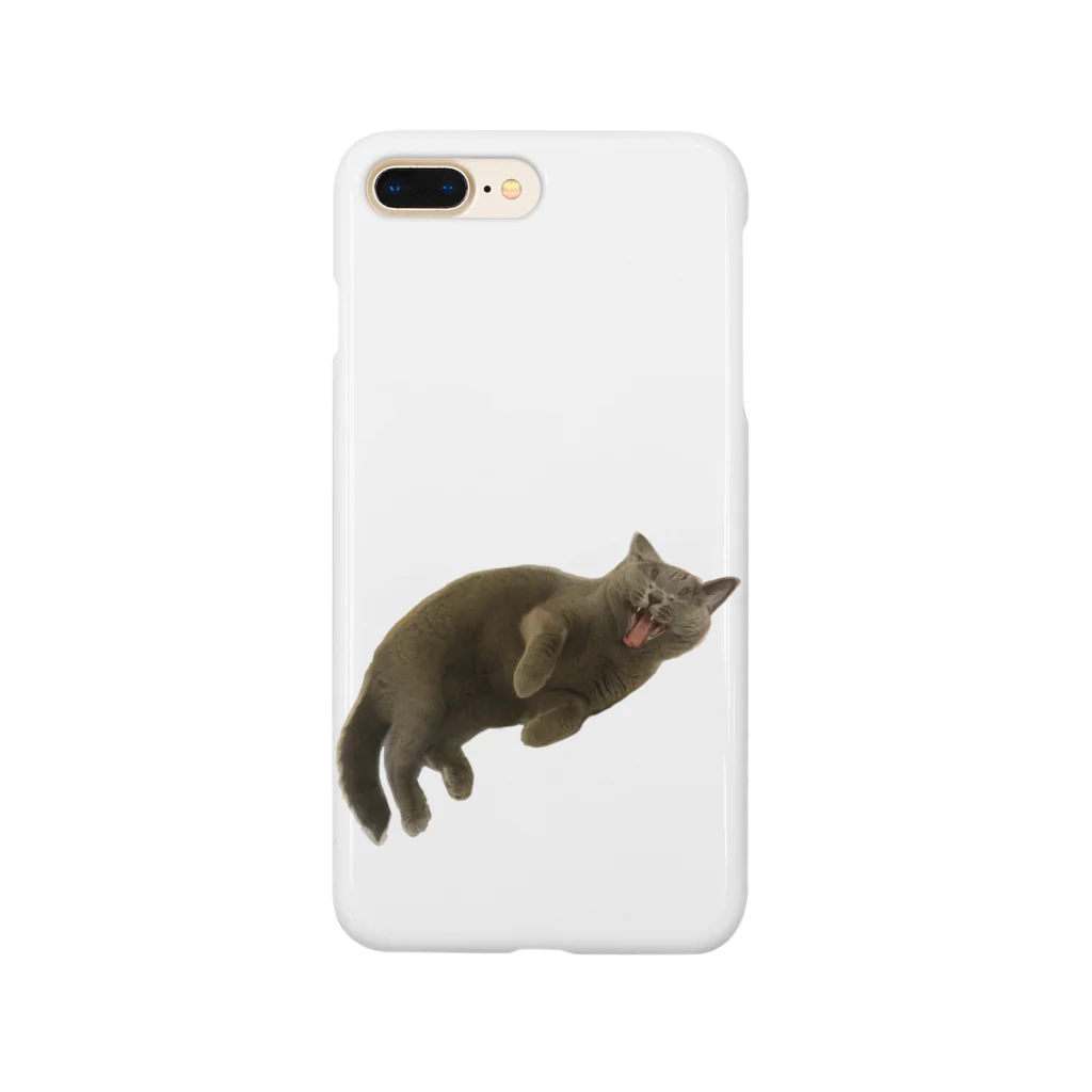 猫神様のいる店『SHRIMO』の自由を謳歌中の猫 Smartphone Case