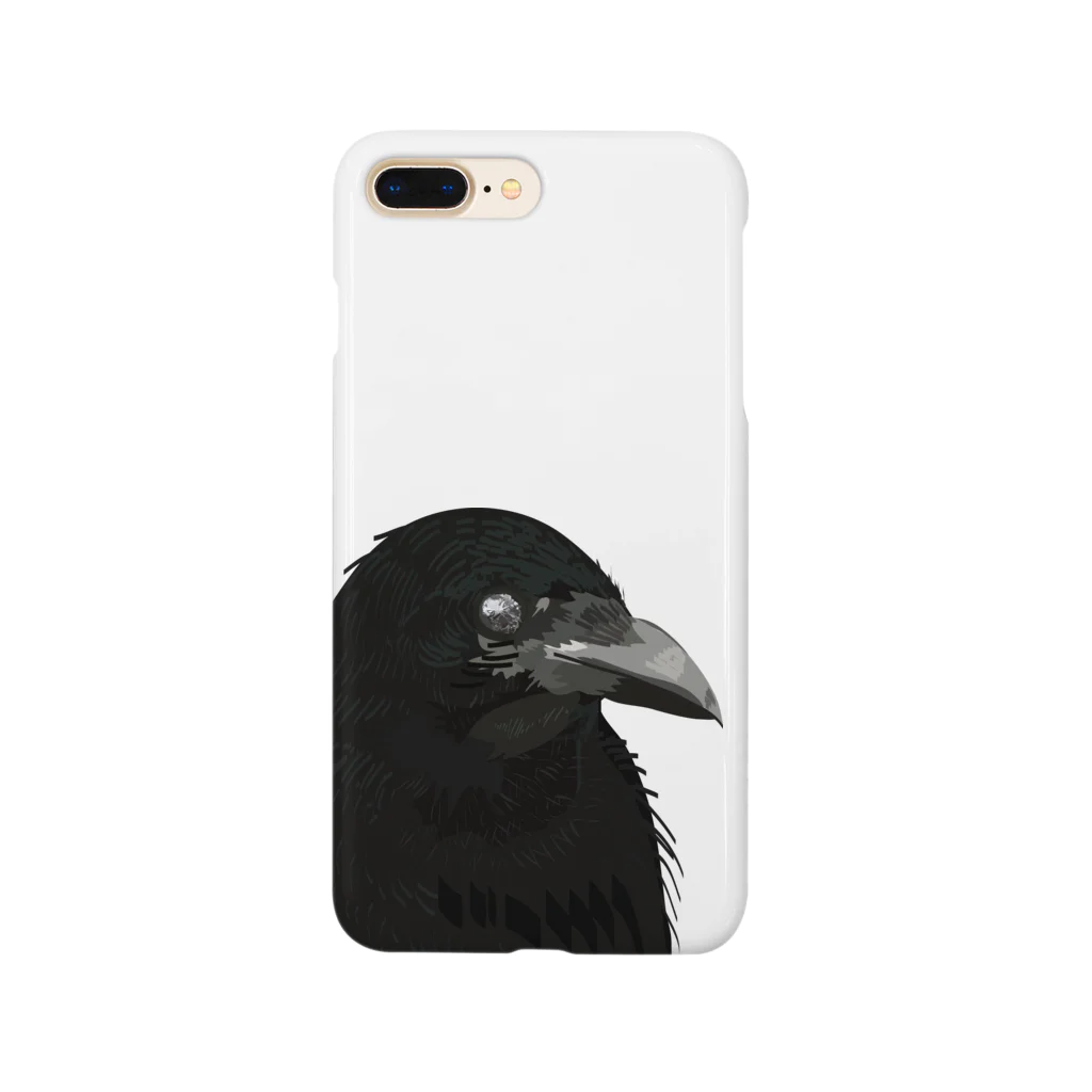 mineral-tripのカラスの目　 Smartphone Case