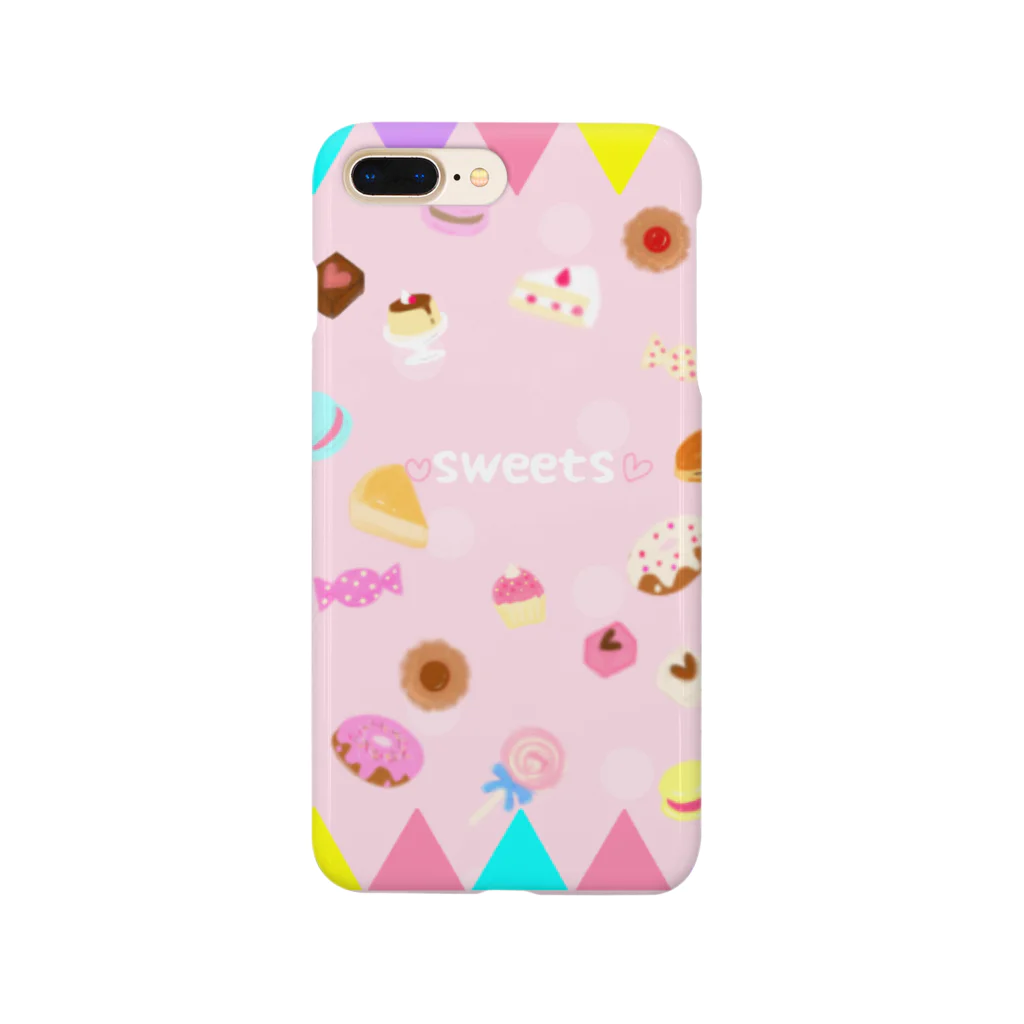 にゃんすでやんす。の❤️sweets❤️ スマホケース