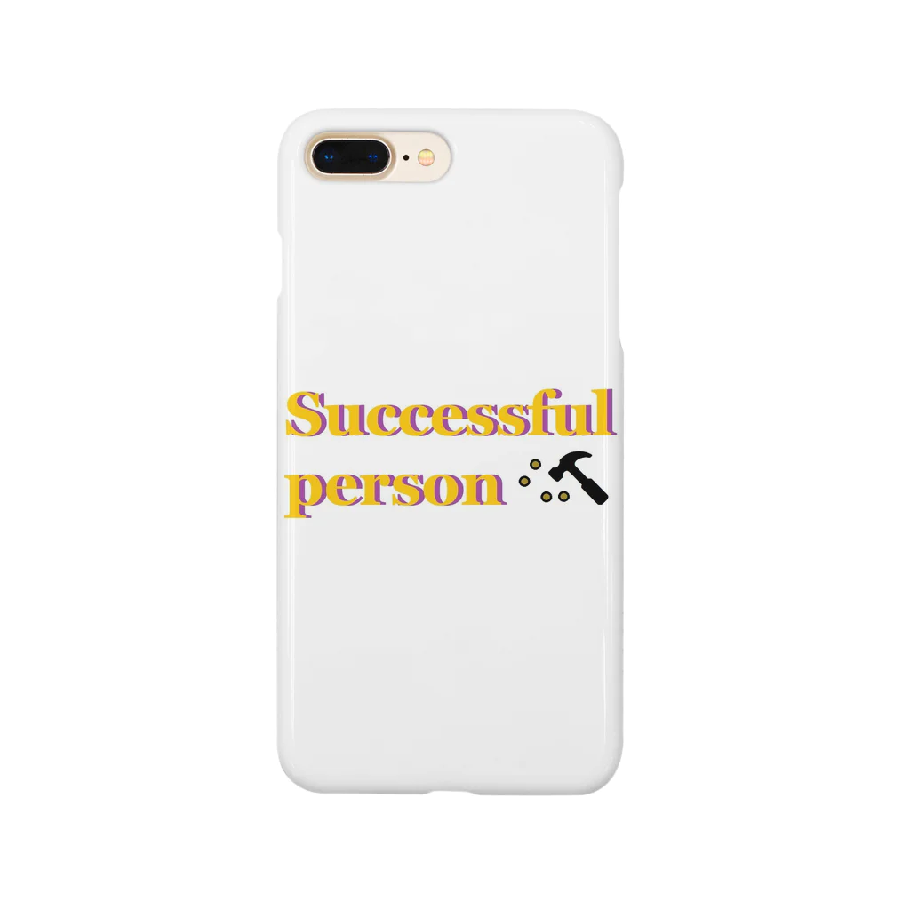 アメリカンベース のSuccessful person 成功者 グッズ Smartphone Case