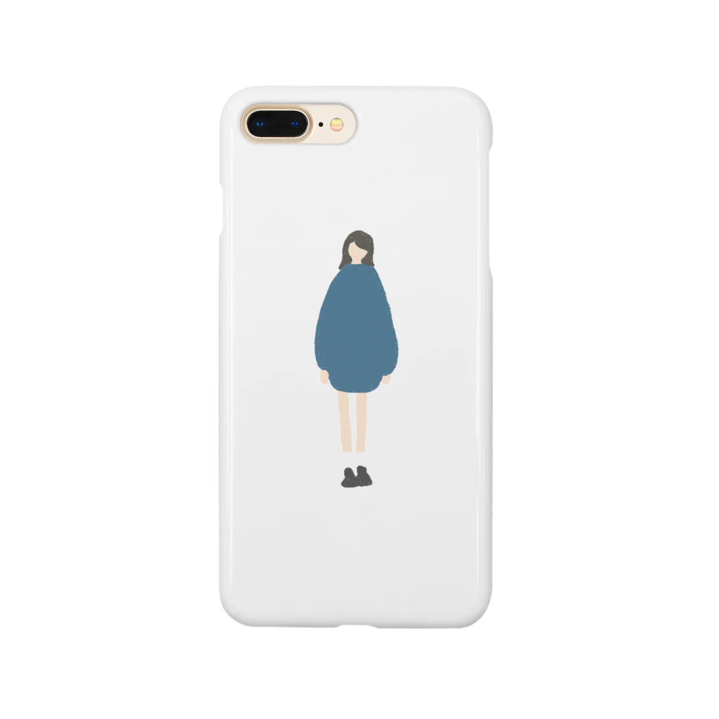 cannastoreのcanna blue one-piece Smartphone Case