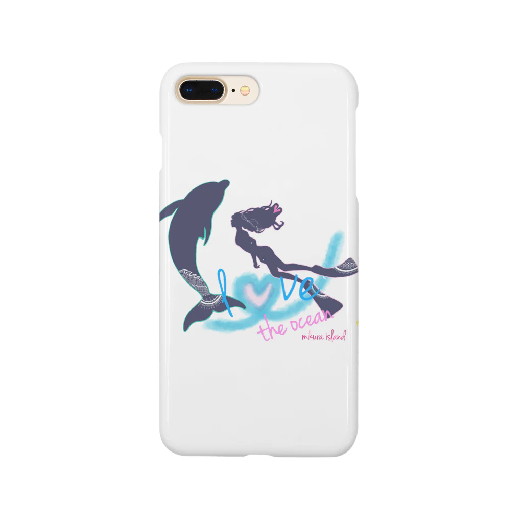 たじんのおみせのlove the oceanカラフル Smartphone Case