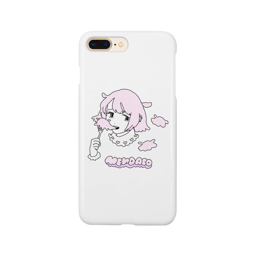 mon:Rのメンダコちゃん ピンク Smartphone Case