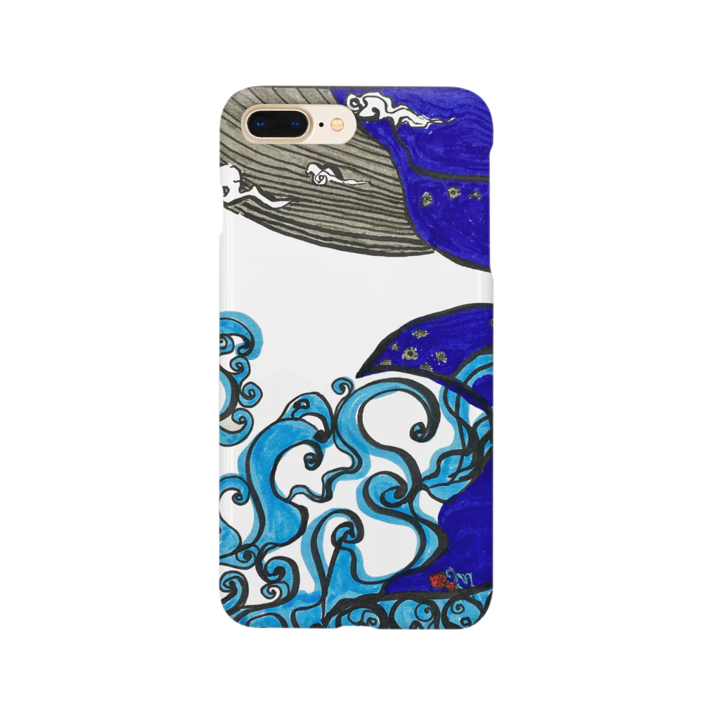 kita nobuwaのソラを游ぐクジラ Smartphone Case