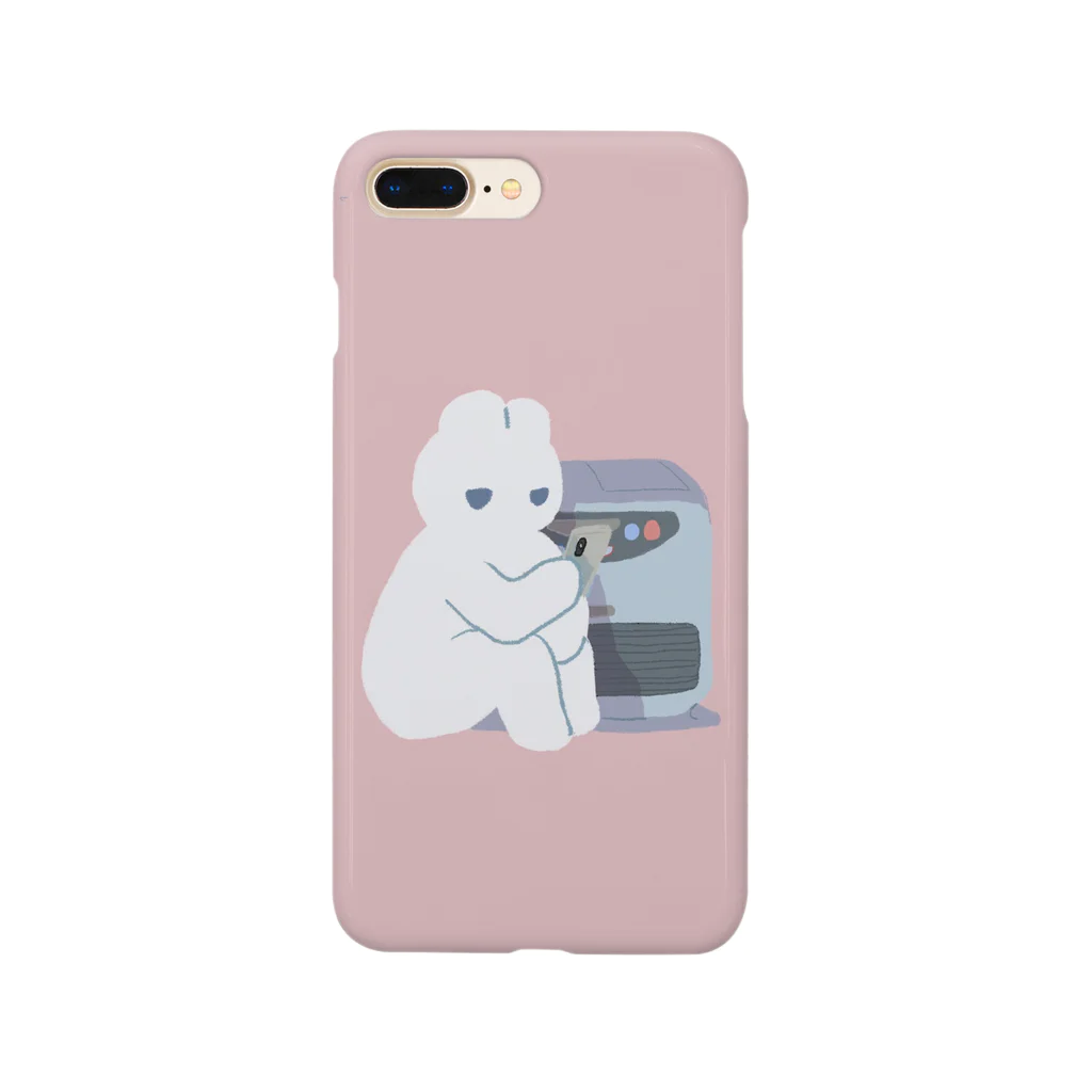 いぬみの暖をとるしろいの Smartphone Case