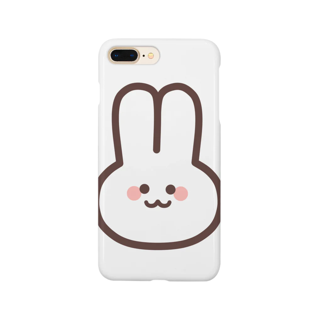  とろろんのうさぎさん(顔) Smartphone Case