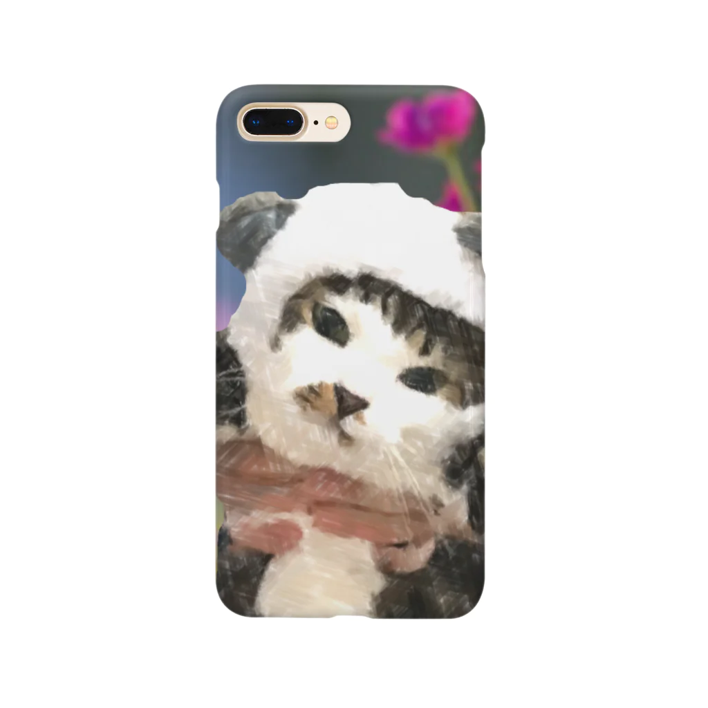 nekopokkuruのどーちゃんです Smartphone Case