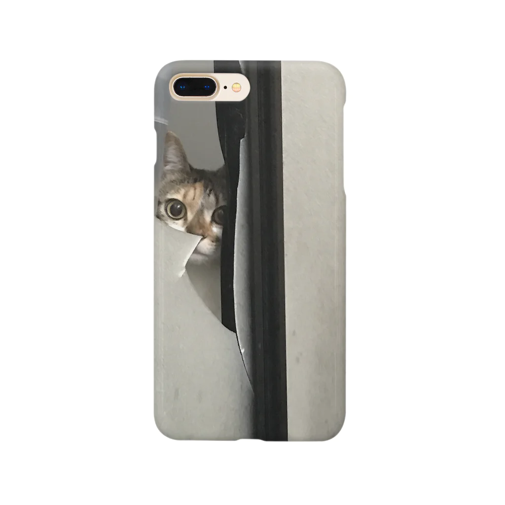 ねこたべたいのこちらを見るスーちゃん Smartphone Case