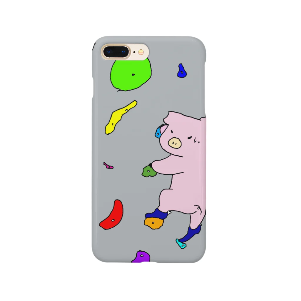 michankoののぼるブタ Smartphone Case