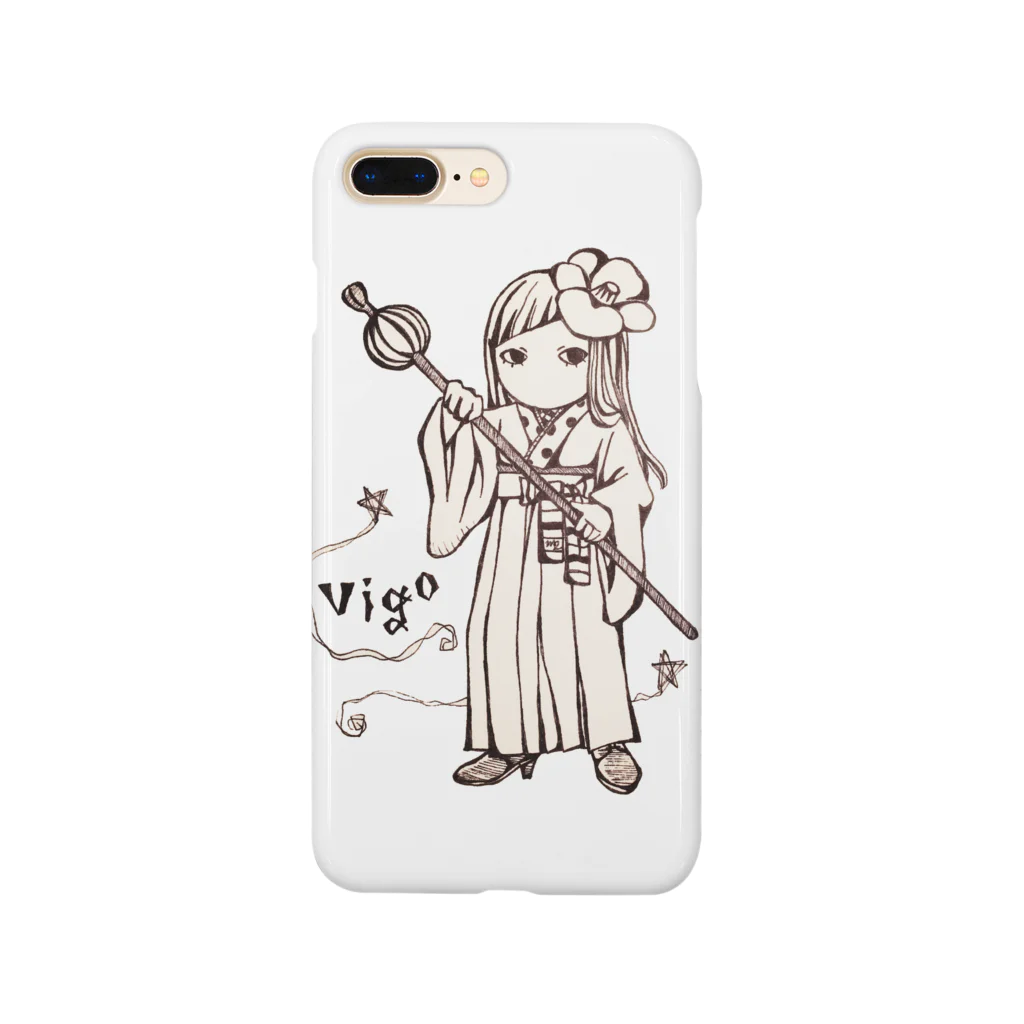 エンピツの星のアクセな12星座　乙女座 Smartphone Case